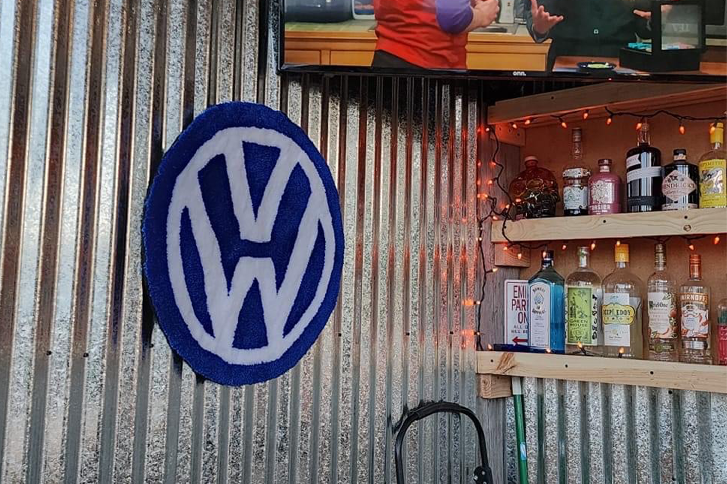 Volkswagen Logo Rug