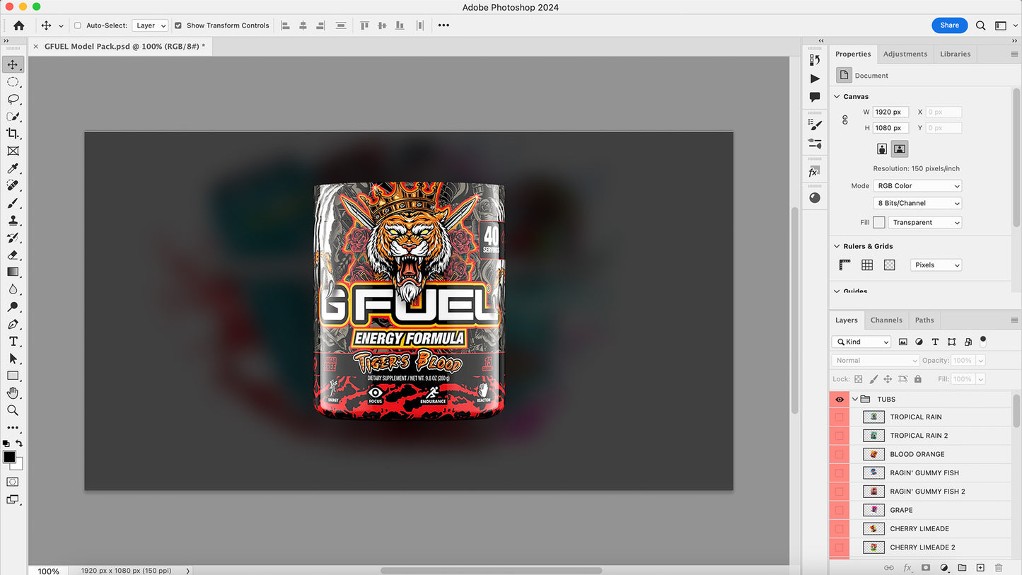 GFUEL Advertisment Pack
