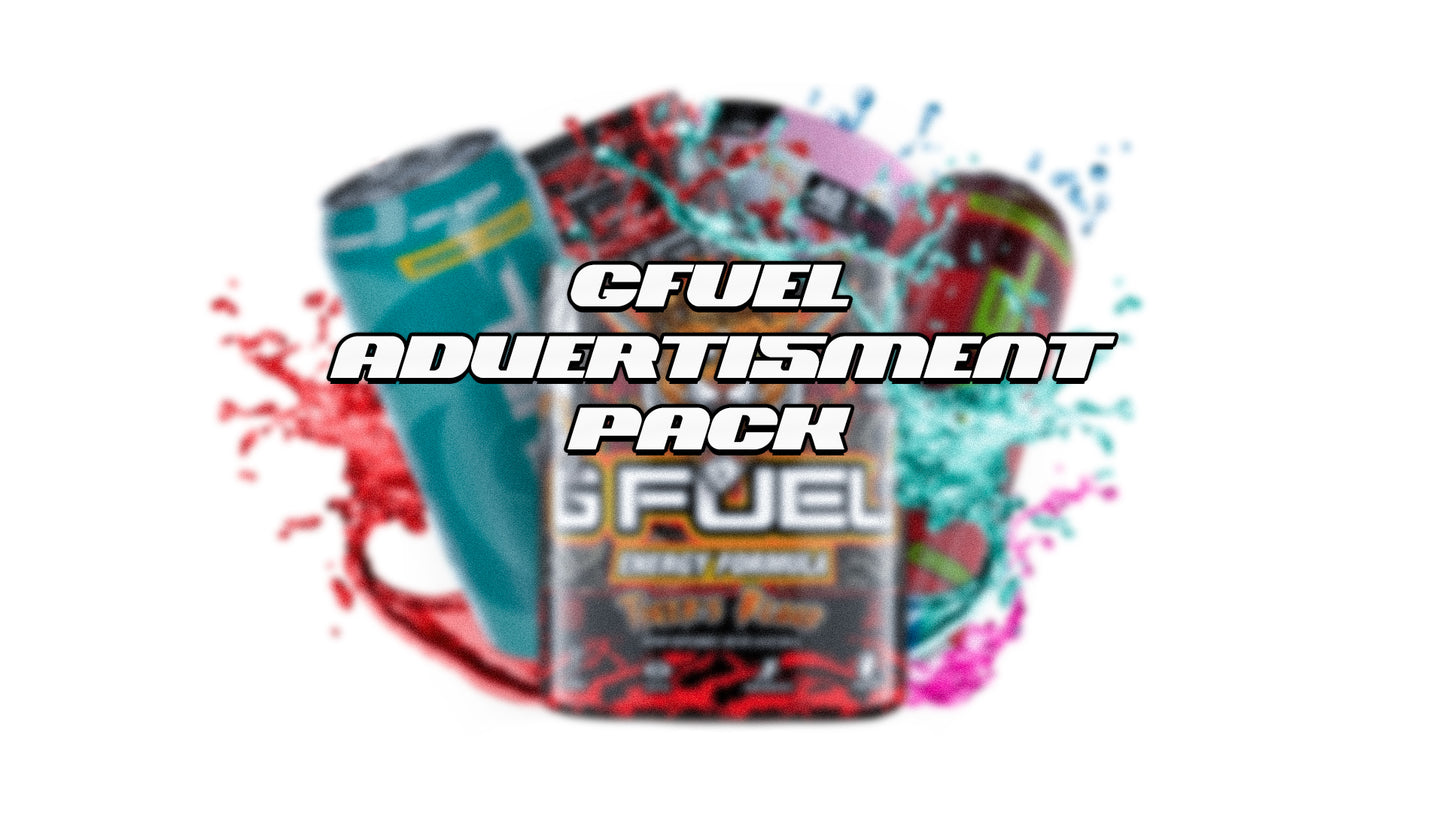 GFUEL Advertisment Pack
